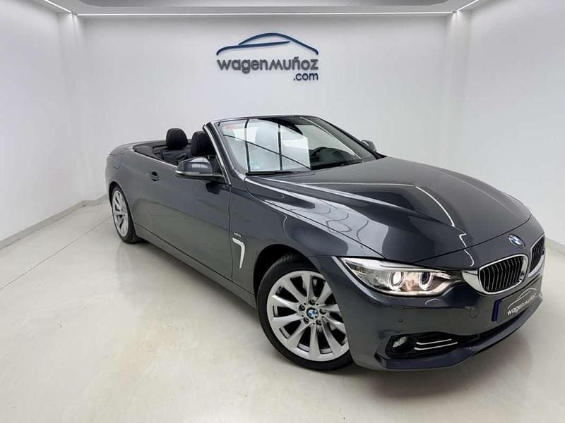 Usado BMW 420 Luxury Line 190 CV (139 kW) 2017 Gris Descapotable