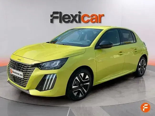 Usado Peugeot 208 Allure 100 CV (73 kW) 2025 Verde Utilitario