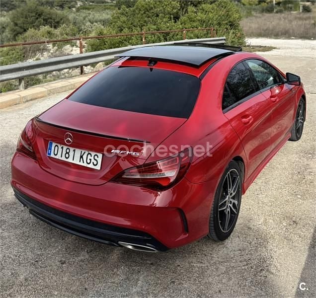 Usado Mercedes CLA220 177 CV (130 kW) 2018 Rojo Berlina