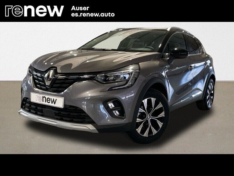 Gris casiopea con techo negro brillante Usado 2023 Renault Captur Techno SUV | 20.350 € (Un poco caro) - Imagen 1/4