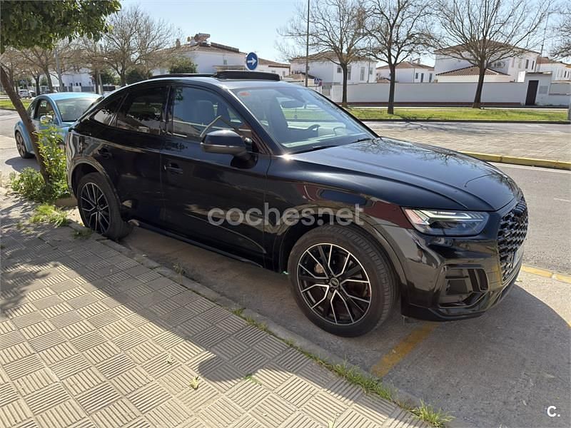 Usado Audi Q5 Sportback S-Line 204 CV (150 kW) 2022 Negro SUV