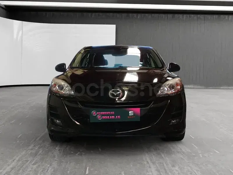 Usado Mazda 3 Active 105 CV (77 kW) 2010 Negro Berlina