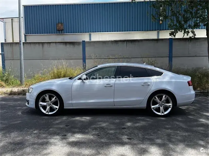 Usado Audi A5 Sportback 143 CV (105 kW) 2009 Blanco Utilitario