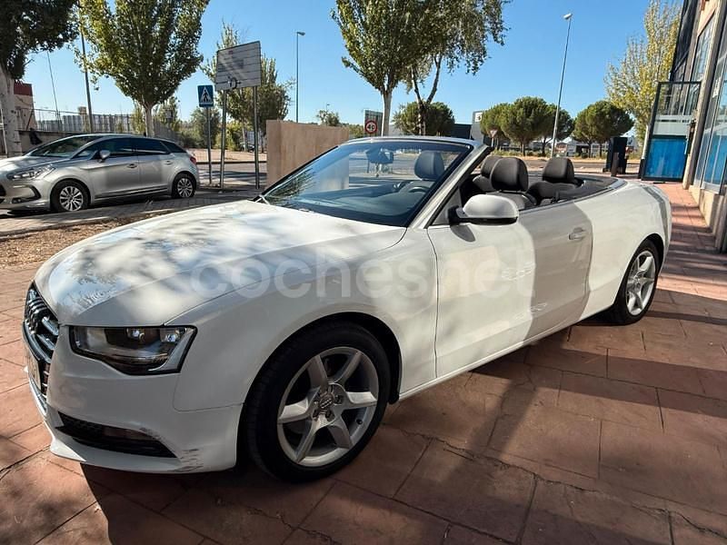 Usado Audi A5 Cabriolet 177 CV (130 kW) 2013 Blanco Descapotable