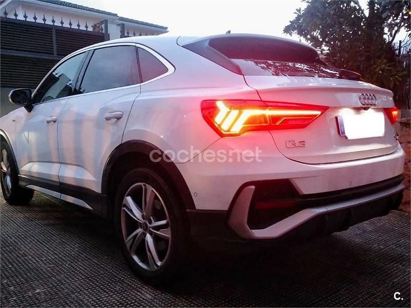 Usado Audi Q3 Sportback S-Line 200 CV (147 kW) 2021 Blanco SUV