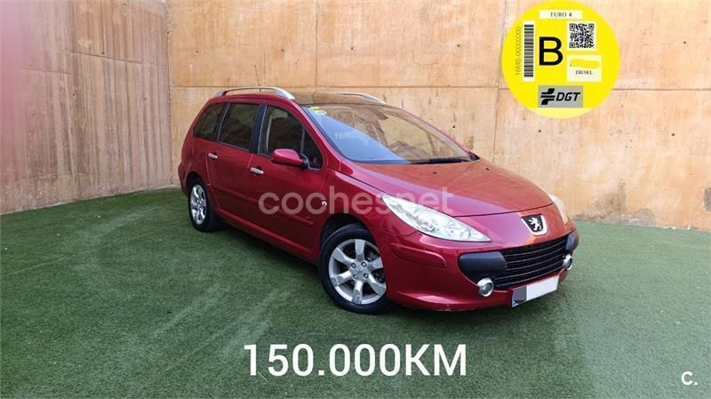 Granate Usado 2006 Peugeot 307 Familiar | 2990 € (Precio justo) - Imagen 1/4