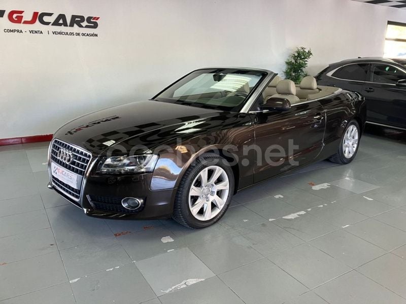 Marrón Usado 2011 Audi A5 Cabriolet Descapotable | 15.900 € (Precio justo) - Imagen 1/4