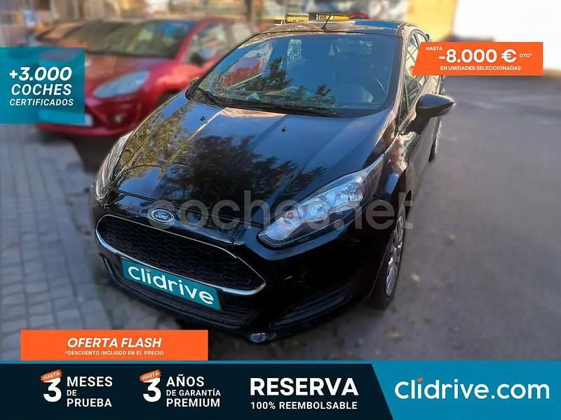 Negro Usado 2016 Ford Fiesta Trend Berlina | 7890 € (Buen precio) - Imagen 1/3