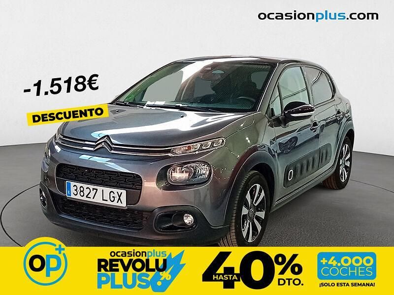 Usado Citroën C3 PureTech 110 CV (80 kW) 2020 Gris Utilitario