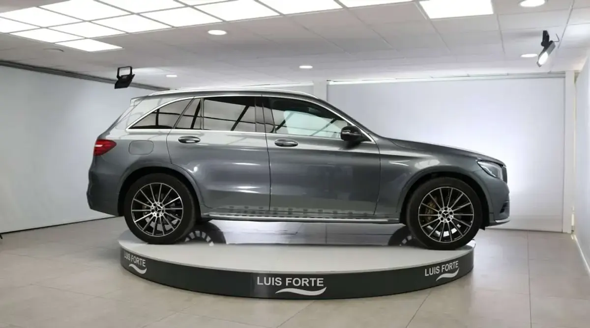 Usado Mercedes GLC250 204 CV (150 kW) 2016 Gris SUV
