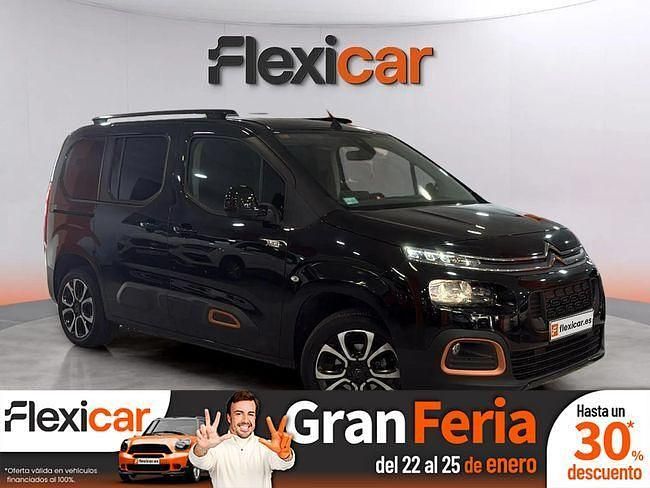 Negro Usado 2019 Citroën Berlingo XTR Monovolumen | 18.490 € (Un poco caro) - Imagen 1/4