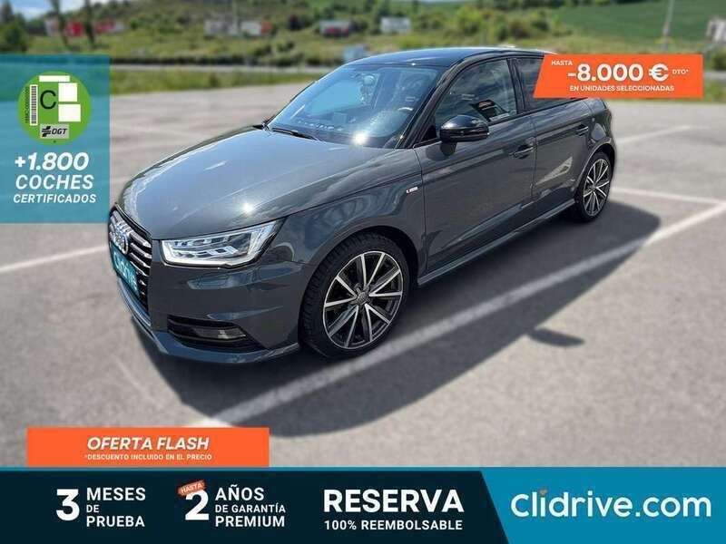 Gris Usado 2015 Audi A1 Sportback Premium Utilitario | 16.690 € (Caro) - Imagen 1/3