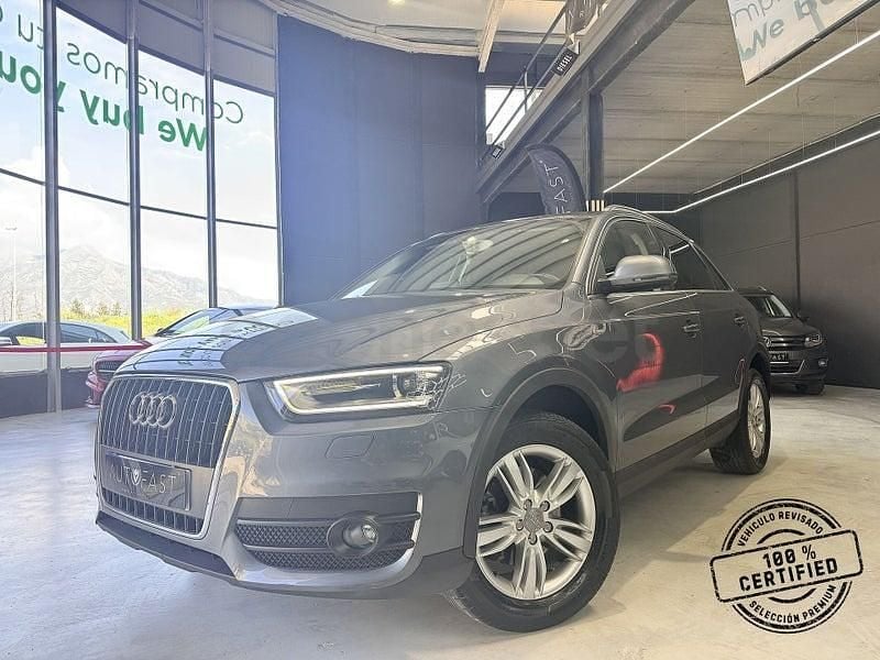 Usado Audi Q3 S-Line 140 CV (102 kW) 2015 Gris / plata SUV