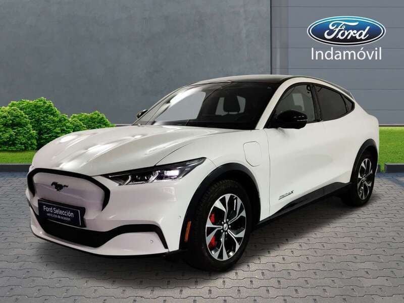 Blanco Usado 2021 Ford Mustang Mach-E SUV | 65.900 € - Imagen 1/4