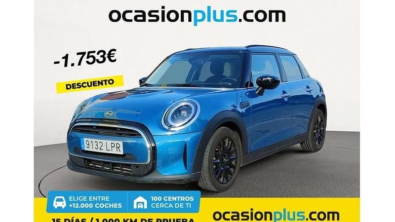 Azul Usado 2021 Mini Cooper Utilitario | 16.347 € (Super precio) - Imagen 1/4