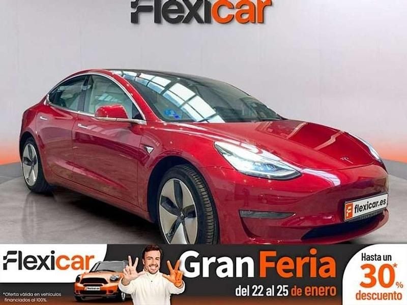 Rojo Usado 2019 Tesla Model 3 RWD Berlina | 18.990 € (Buen precio) - Imagen 1/4