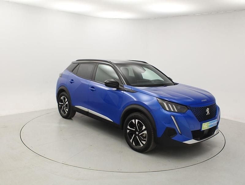 Azul Usado 2023 Peugeot e-2008 GTi SUV | 26.900 € (Precio justo) - Imagen 1/4