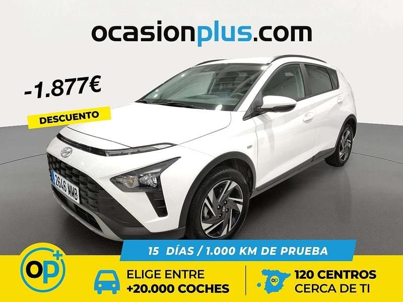 Blanco Usado 2023 Hyundai Bayon SUV | 15.450 € (Precio justo) - Imagen 1/4