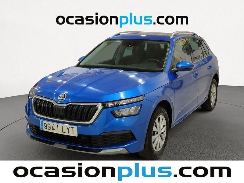 Usado Skoda Kamiq 110 CV (80 kW) 2022 Azul SUV