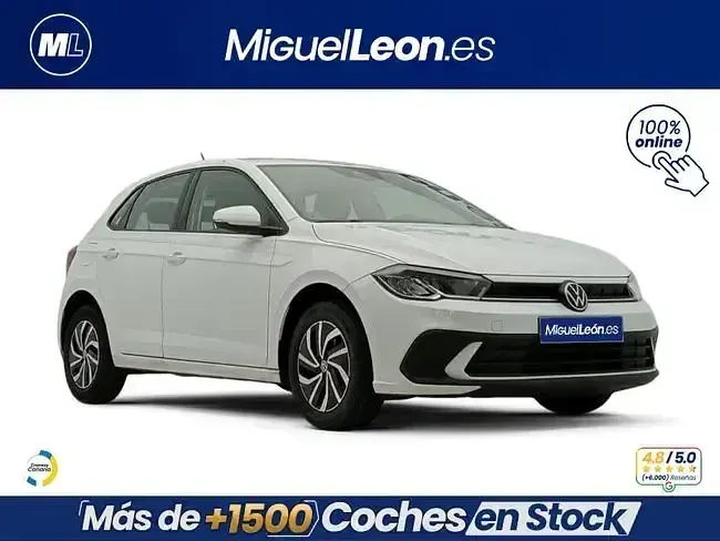 Usado VW Polo Life 95 CV (69 kW) 2023 Blanco Utilitario
