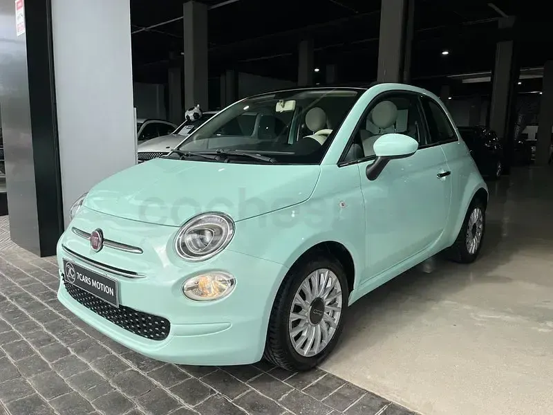 Usado Fiat 500 Lounge 69 CV (50 kW) 2019 Verde Berlina