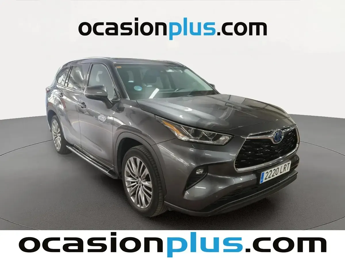 Usado Toyota Highlander Advance 247 CV (181 kW) 2021 Gris SUV