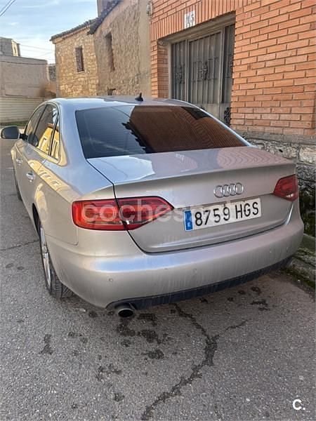 Usado Audi A4 190 CV (139 kW) 2008 Gris / plata Berlina