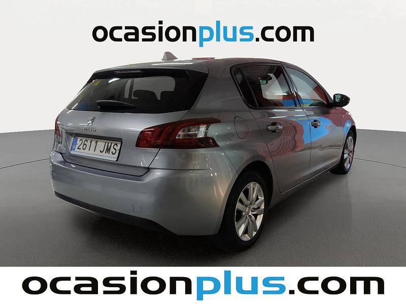 Usado Peugeot 308 Style 120 CV (88 kW) 2016 Gris Utilitario