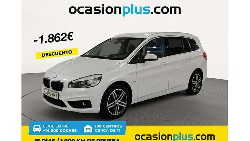 Blanco Usado 2018 BMW 218 Gran Tourer Monovolumen | 18.628 € (Precio justo) - Imagen 1/4