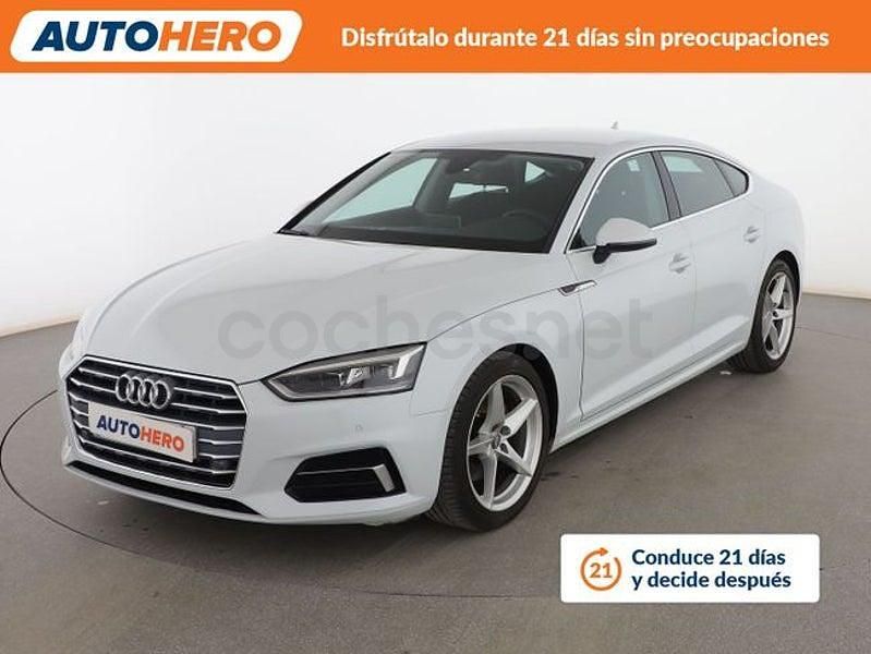 Usado Audi A5 Sportback Sport 150 CV (110 kW) 2018 Blanco Utilitario