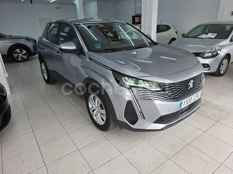 Gris / plata Usado 2021 Peugeot 3008 Active SUV | 17.900 € (Precio justo) - Imagen 1/4