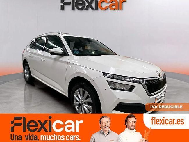 Blanco Usado 2021 Skoda Kamiq Ambition SUV | 16.490 € (Precio justo) - Imagen 1/4
