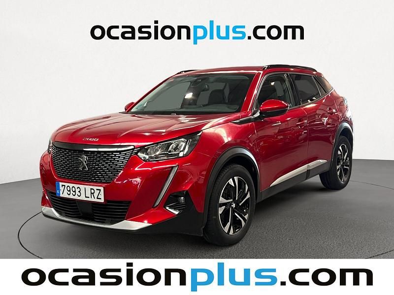 Rojo Usado 2021 Peugeot 2008 Allure SUV | 13.137 € (Precio justo) - Imagen 1/4