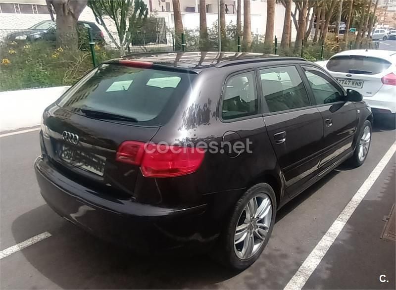 Usado Audi A3 Ambition 140 CV (102 kW) 2005 Negro Utilitario
