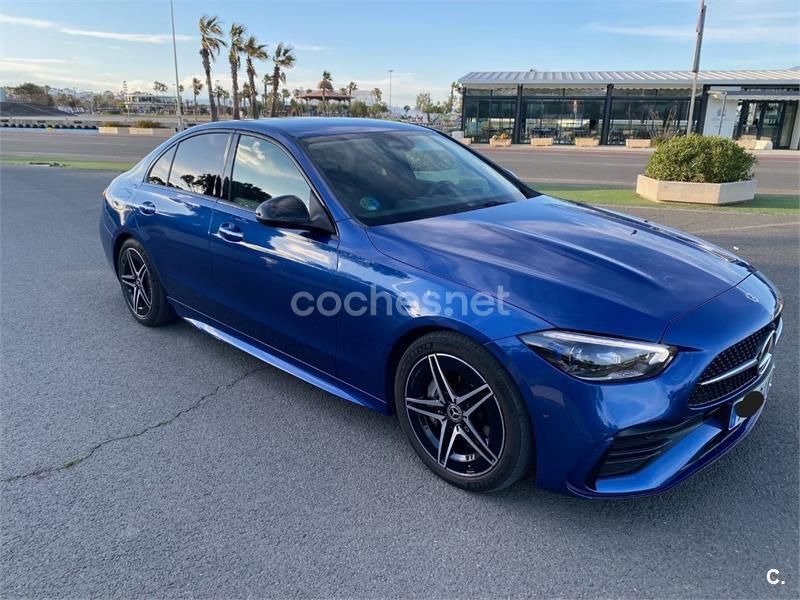 Usado Mercedes C220 200 CV (147 kW) 2022 Azul Berlina