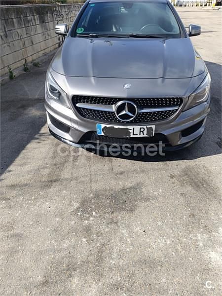 Gris / plata Usado 2013 Mercedes CLA220 AMG line Berlina | 17.000 € (Super precio) - Imagen 1/4