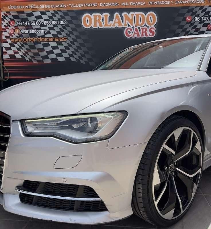Usado Audi A6 150 CV (110 kW) 2016 Gris / plata Familiar