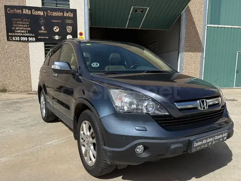 Usado Honda CR-V Luxury 140 CV (102 kW) 2008 Gris / plata SUV
