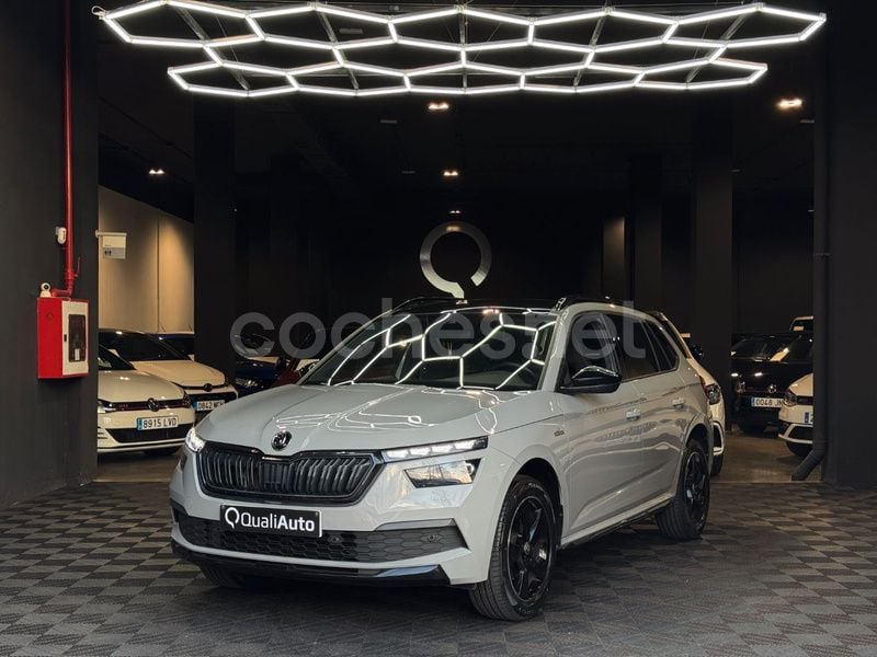Gris / plata Usado 2022 Skoda Kamiq Monte Carlo SUV | 19.990 € (Precio justo) - Imagen 1/4