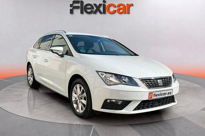Beige Usado 2018 Seat Leon ST Style Familiar | 10.590 € (Precio justo) - Imagen 1/4