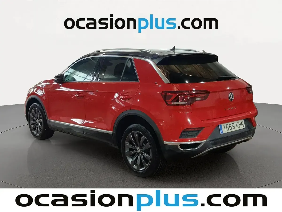 Usado VW T-Roc Sport 150 CV (110 kW) 2018 Rojo SUV