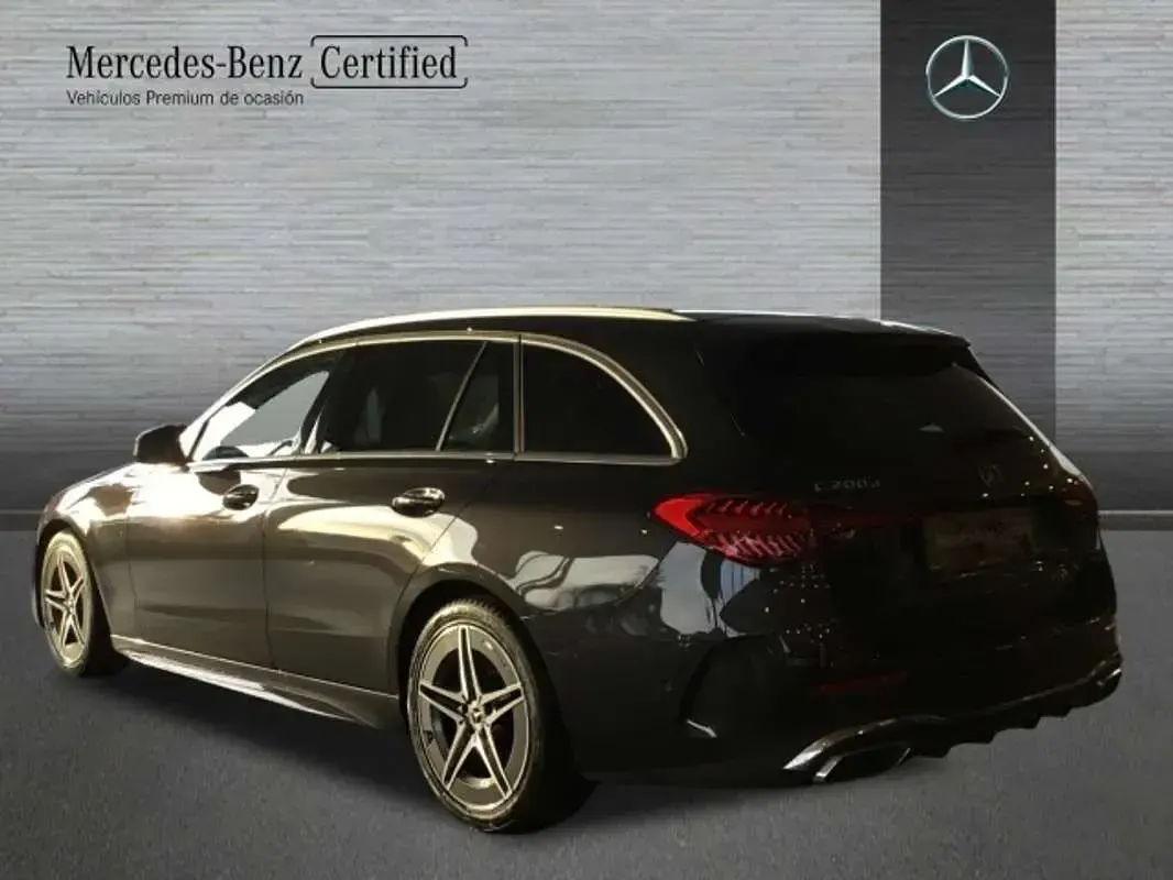 Usado Mercedes C200 163 CV (119 kW) 2022 Gris Familiar