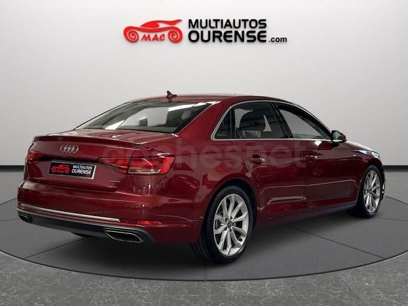 Usado Audi A4 S-Line 190 CV (139 kW) 2019 Granate Berlina