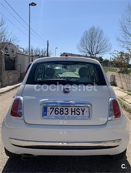 Usado Fiat 500 69 CV (50 kW) 2013 Blanco Berlina