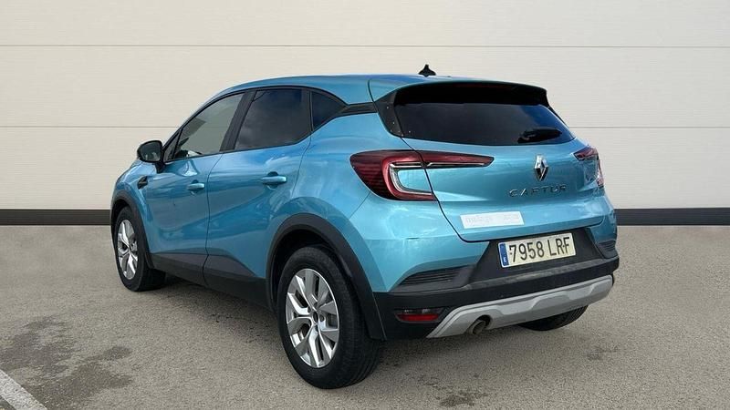Usado Renault Captur Intens 90 CV (66 kW) 2021 Azul SUV