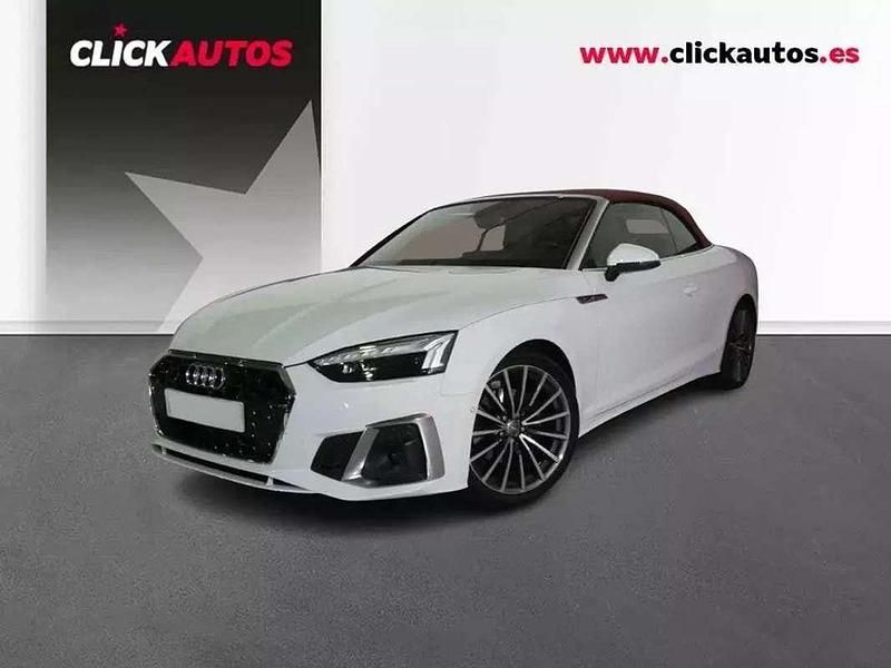 Blanco Usado 2020 Audi A5 Cabriolet Descapotable | 29.700 € (Precio justo) - Imagen 1/4