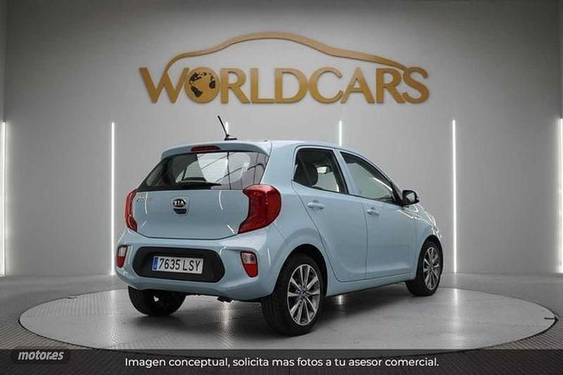 Usado Kia Picanto 66 CV (48 kW) 2021 Azul Utilitario