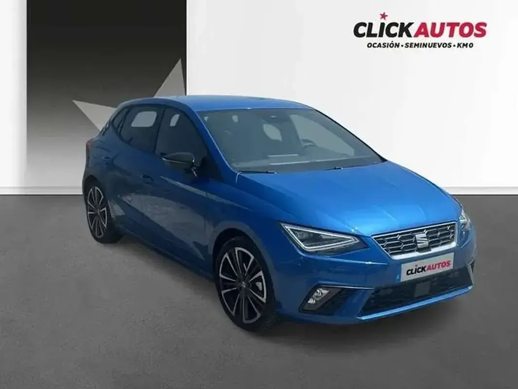Usado Seat Ibiza FR 116 CV (85 kW) 2025 Azul Utilitario