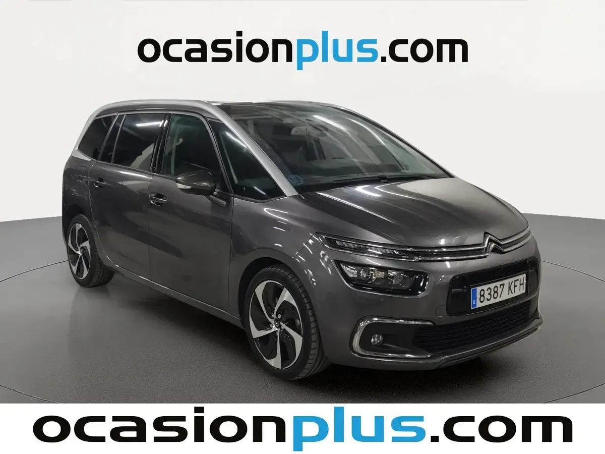 Usado Citroën Grand C4 Picasso Shine 150 CV (110 kW) 2017 Gris Monovolumen