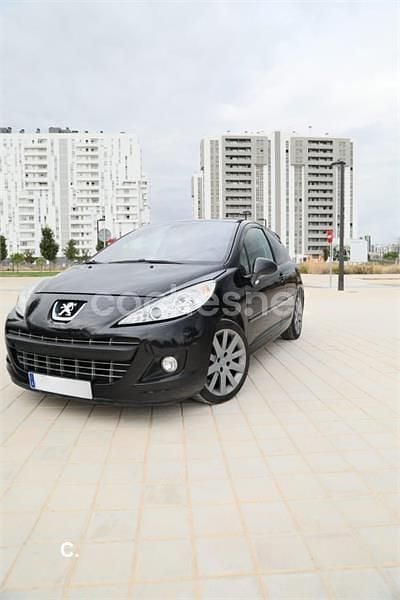Usado Peugeot 207 GTi 150 CV (110 kW) 2008 Negro Berlina